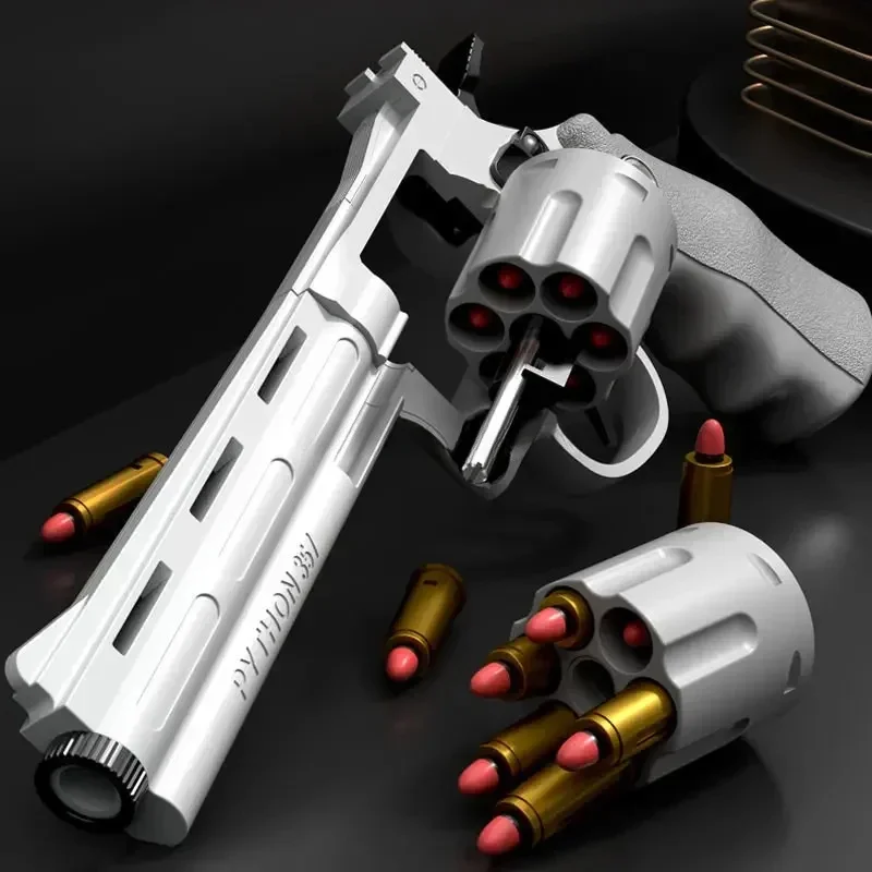 Kids Outdoor Easter Toys - Pistolet-zabawka A5 z ciągłym strzelaniem, wyrzutnia