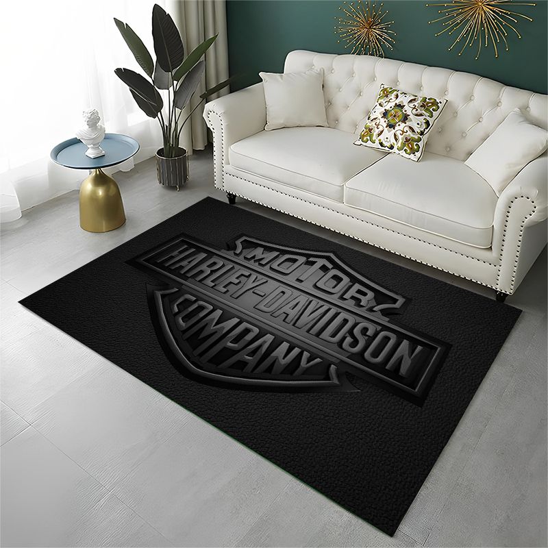 Kids Outdoor Mat - Retro H-Harleys Racing Moto Antypoślizgowy Dywan