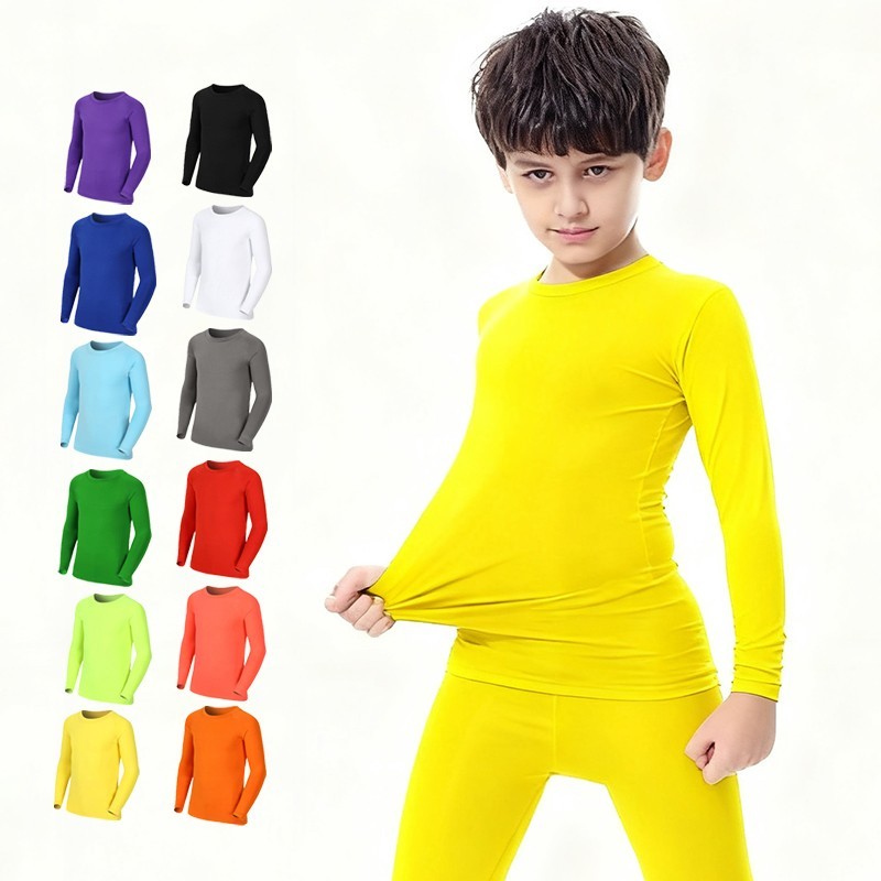 Kids Outdoor Fort - Dzieci Chłopiec Dziewczynka Bieganie Długa Koszulka