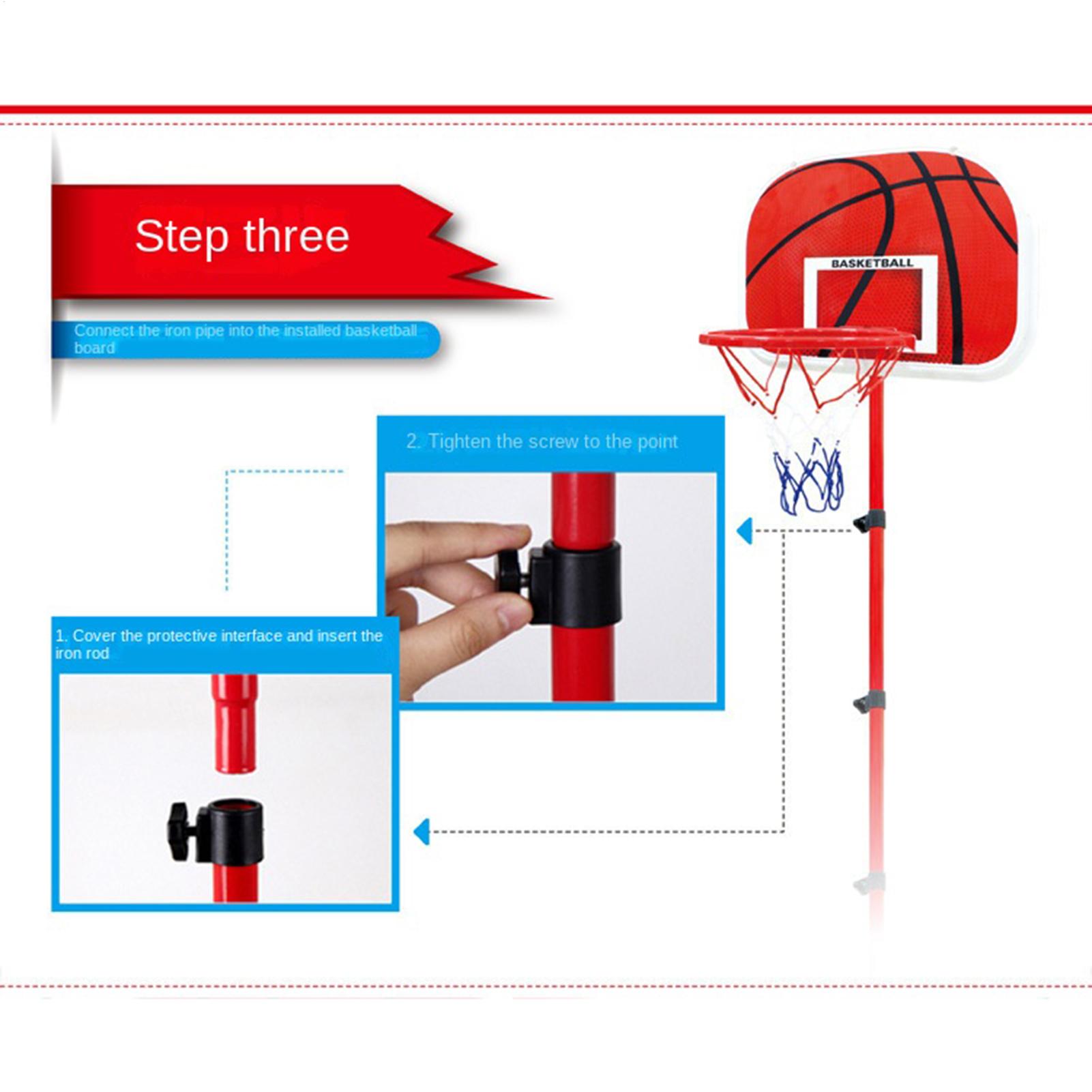 Kids Outdoor Ball - Kosz do koszykówki z podstawką dla