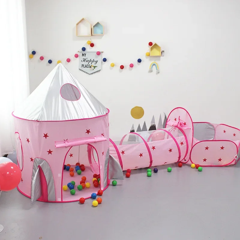 Kids Outdoor Yurt - Namiot Kapsuła Kosmiczna 3w1 Przenośny Jurta