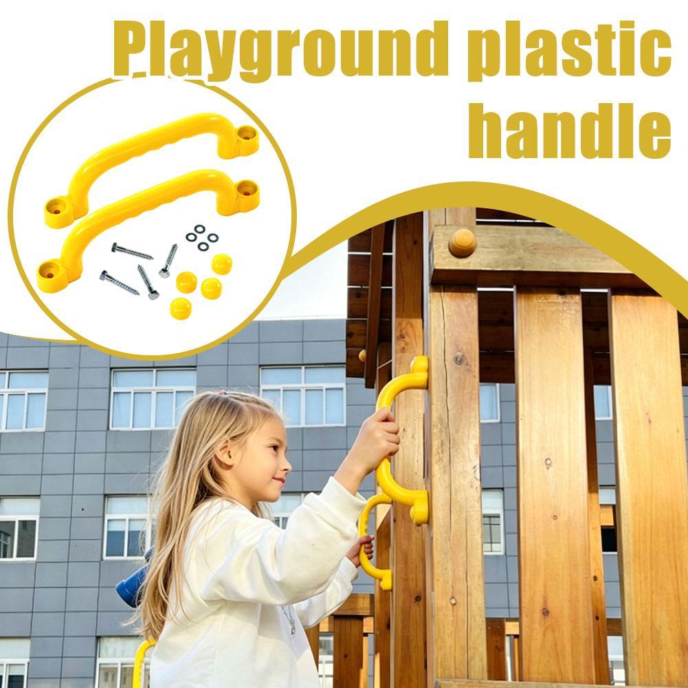 Kids Outdoor Gym - Uchwyty zabezpieczające do placów zabaw, drążki