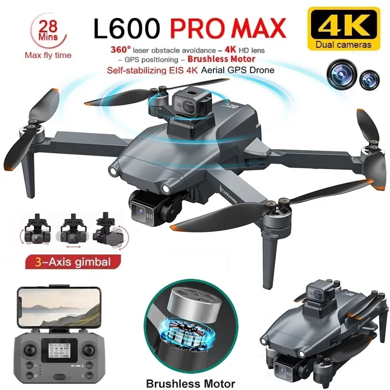 Kids Outdoor Toy Storage - L600 PRO MAX GPS Drone Profesjonalny