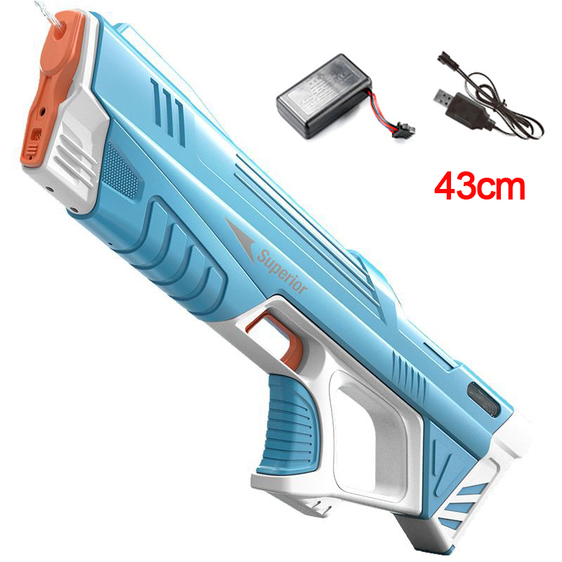 Kids Outdoor Toy Storage - 43cm w pełni elektryczny automatyczny pistolet