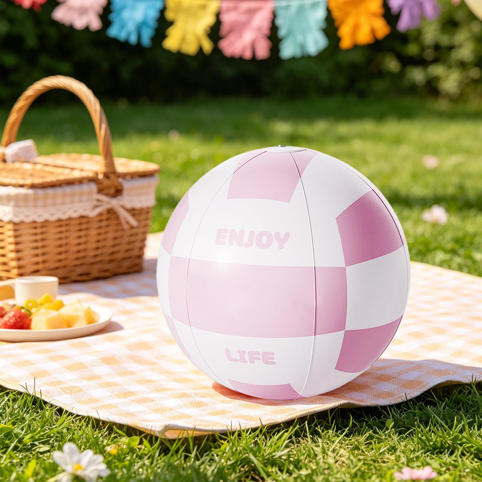Kids Outdoor Ball - Duża piłka plażowa 60 cm, odporna