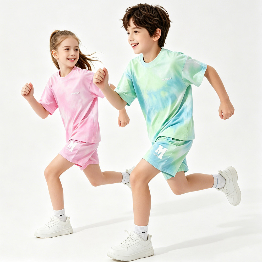 Kids Outdoor Clothing - Dziecięcy zestaw sportowy z bawełny dla