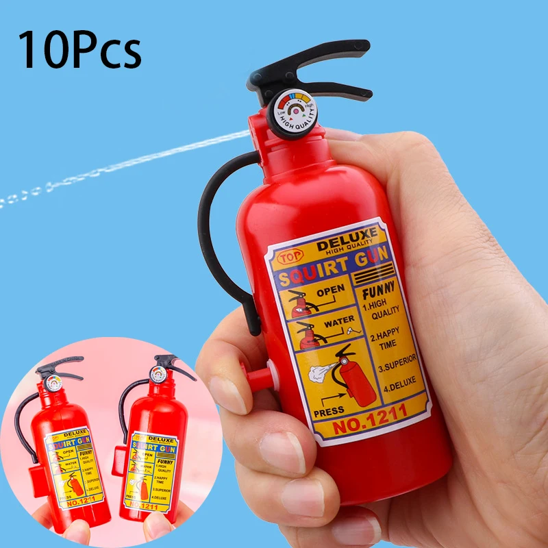 Kids Outdoor Easter Toys - 10 sztuk kreatywny Mini gaśnica pistolety