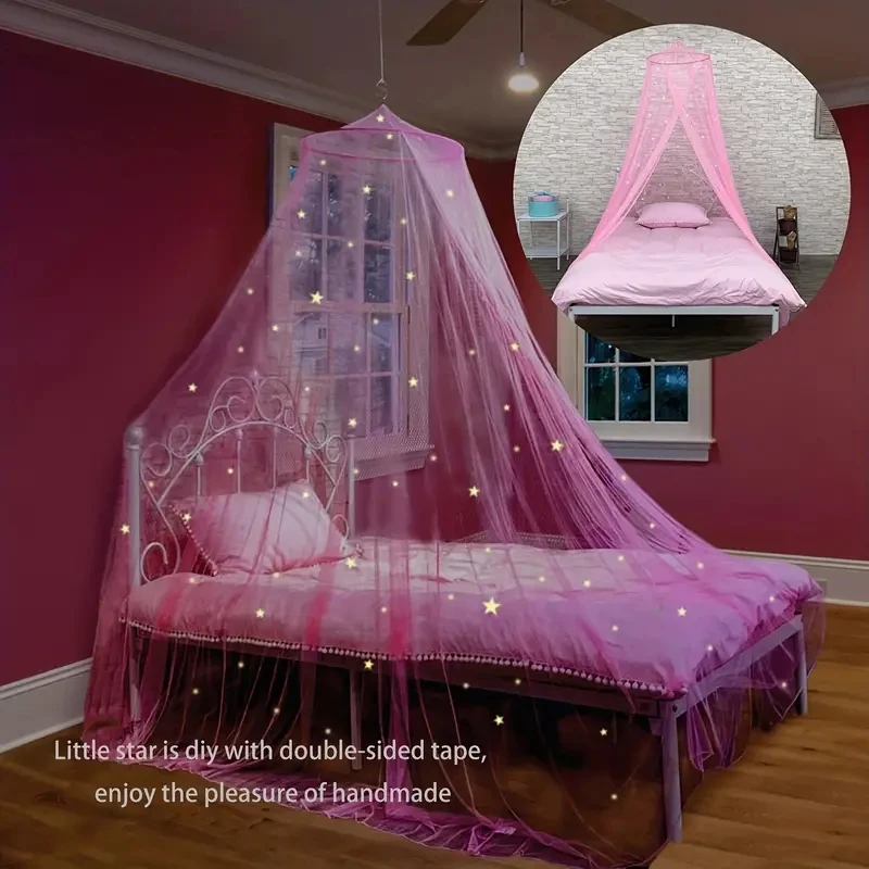 Kids Outdoor Yurt - Baldachim nad łóżko dla dziewczynek ze