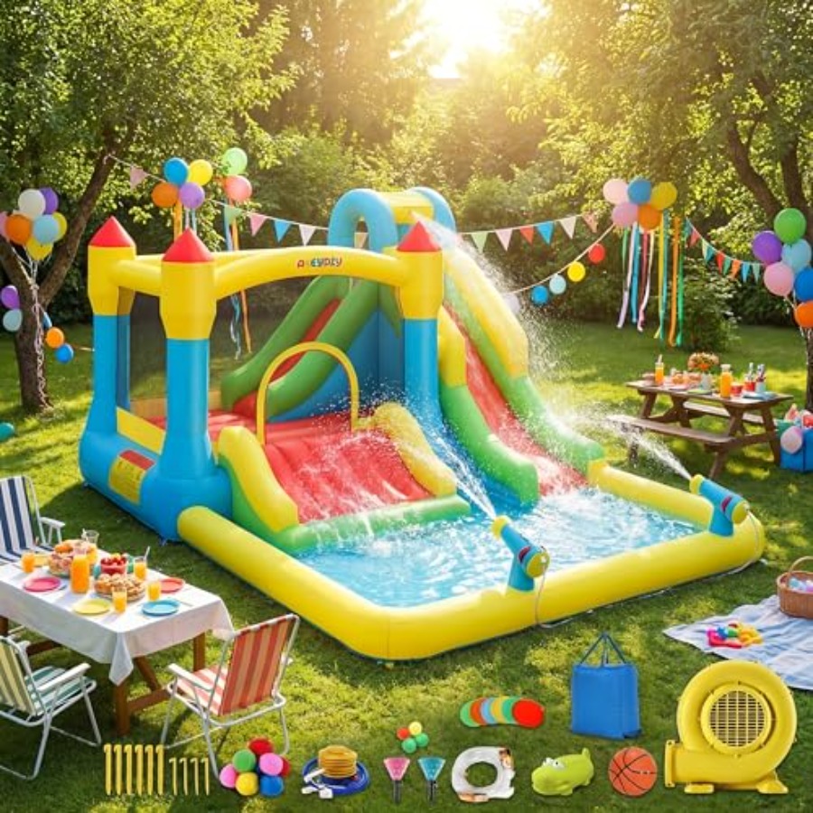 Nadmuchiwany zamek wodny do uż – Kids Outdoor Ball recenzja i cena