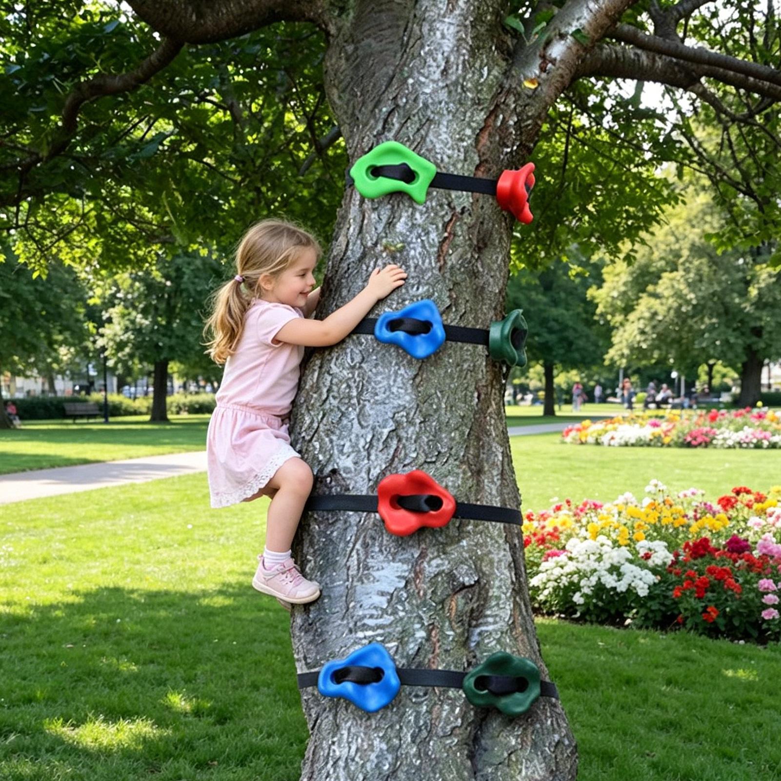 Zabawki do wspinaczki na zewną – Kids Outdoor Obstacle Course Equipment recenzja i cena