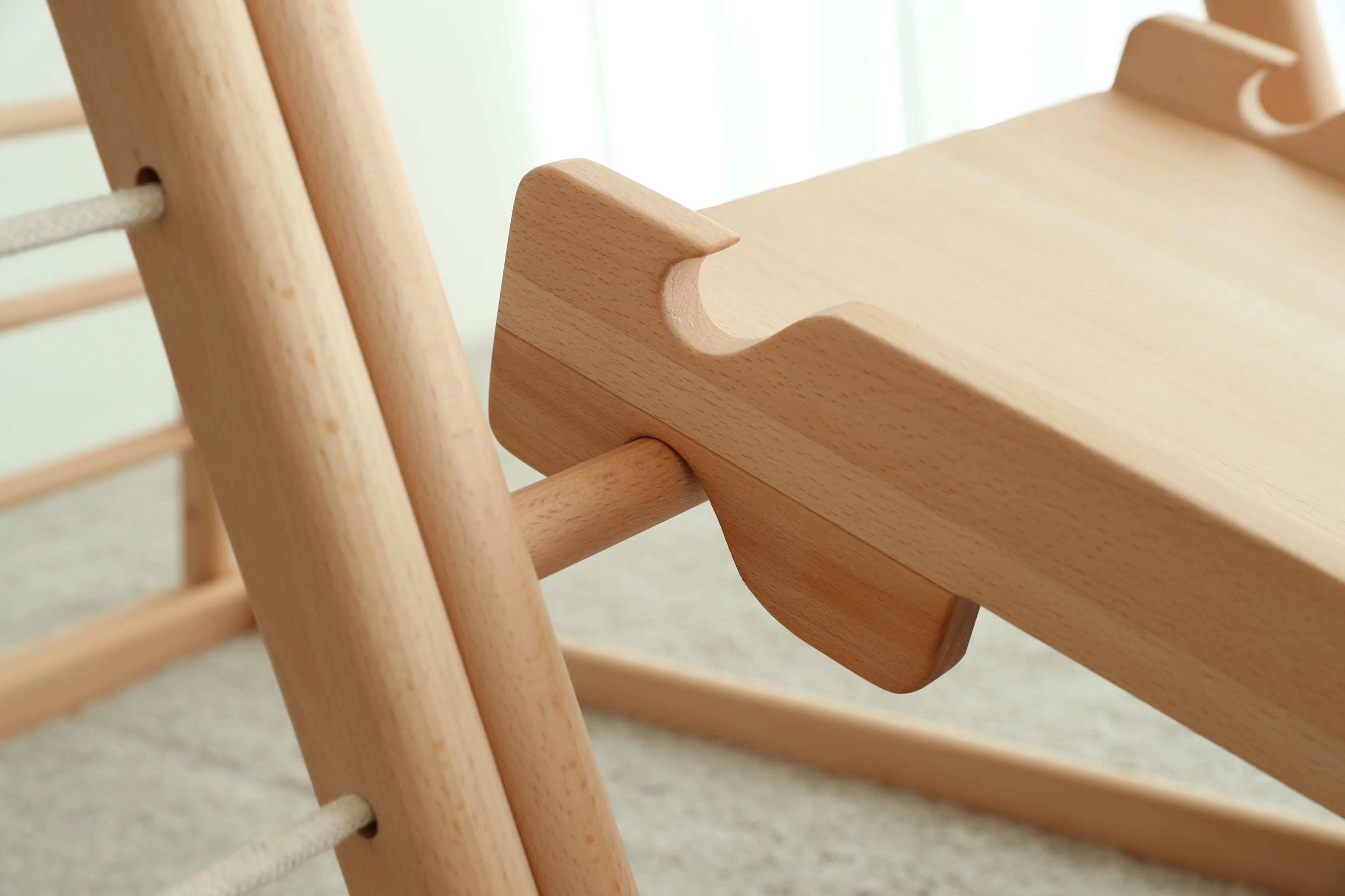 Drewniana drabinka sznurkowa d – Kids Outdoor Wooden Climbing Frame recenzja i cena