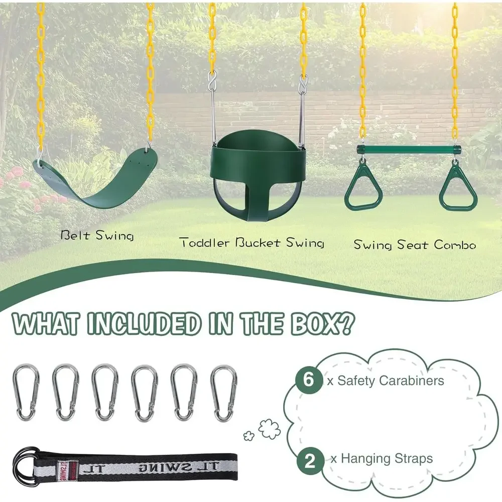 Zestaw huśtawek ogrodowych z k – Kids Outdoor Swing recenzja i cena