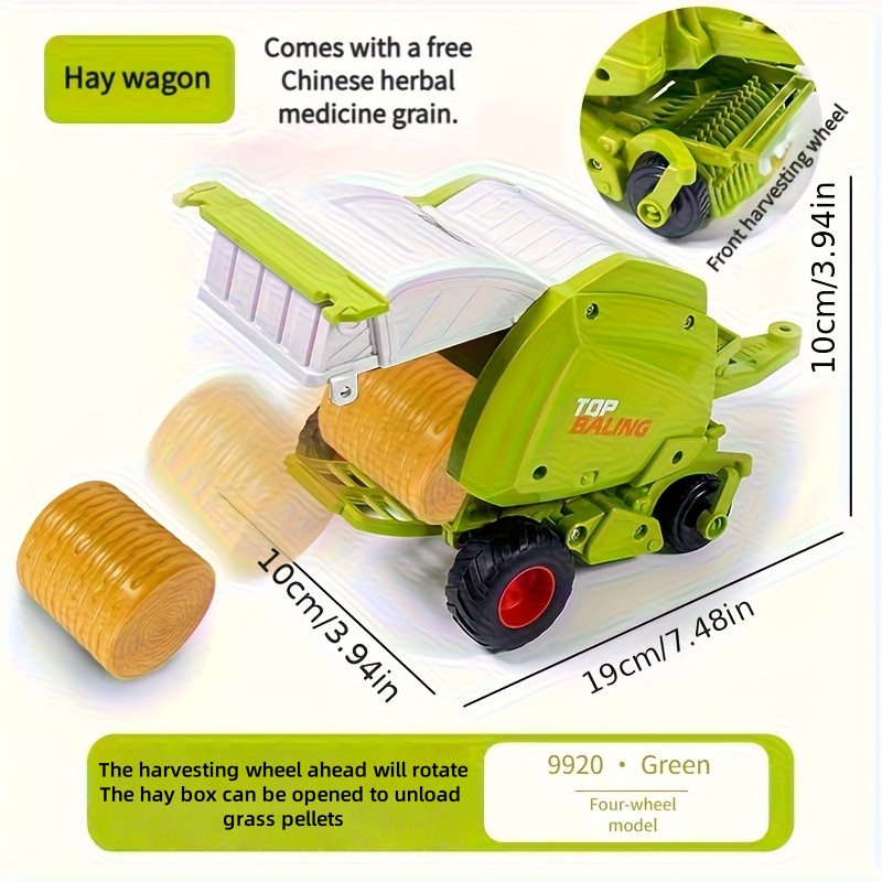 Traktor inercyjny 1:24 z odłąc – Kids Outdoor Activity Set recenzja i cena