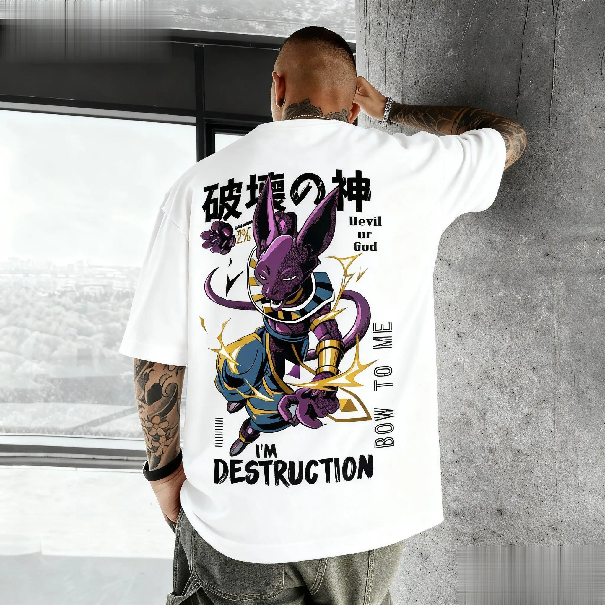 Koszulka Dragon Ball Beerus An – Tee Ball Set recenzja i cena