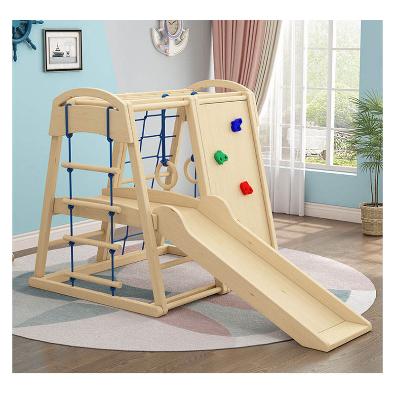 Wewnętrzne i zewnętrzne drewni – Kids Outdoor Wooden Climbing Frame recenzja i cena