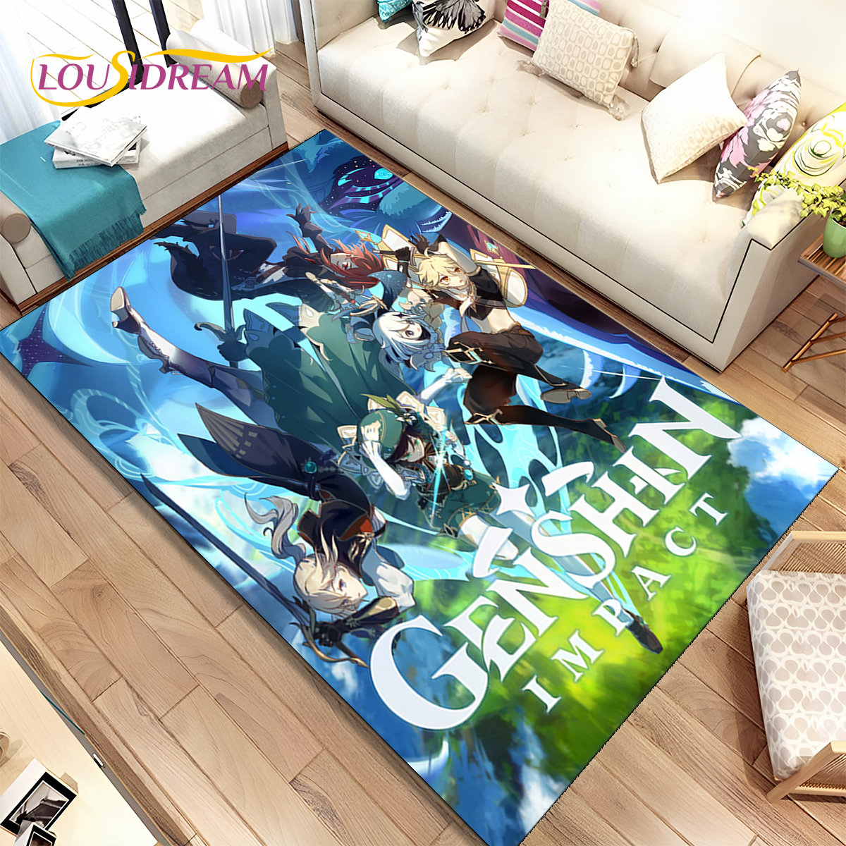 Genshin Impact Cartoon Game Ar – Kids Outdoor Mat recenzja i cena