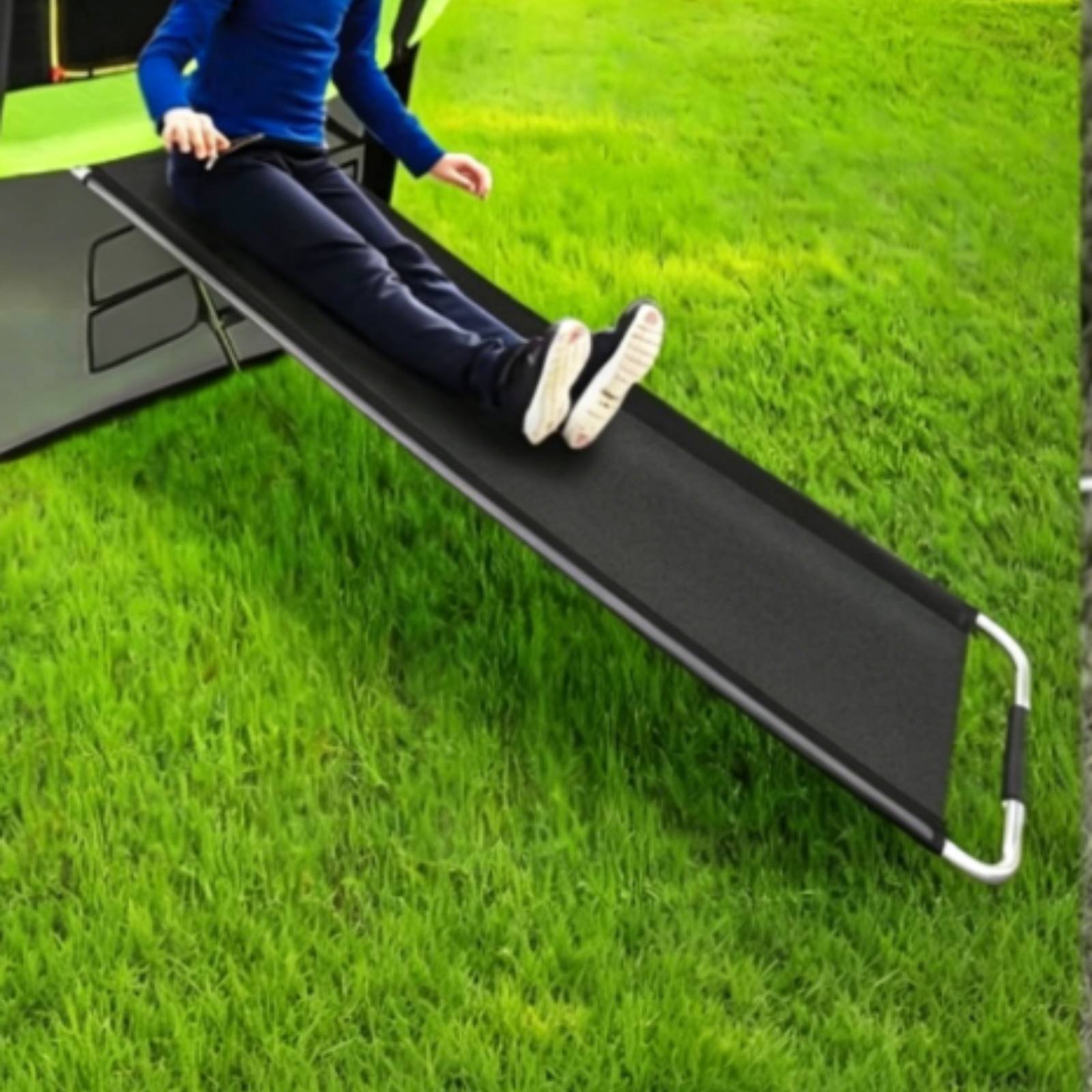 Trampolina dla dzieci ze zjeżd – Kids Indoor Outdoor Trampoline recenzja i cena
