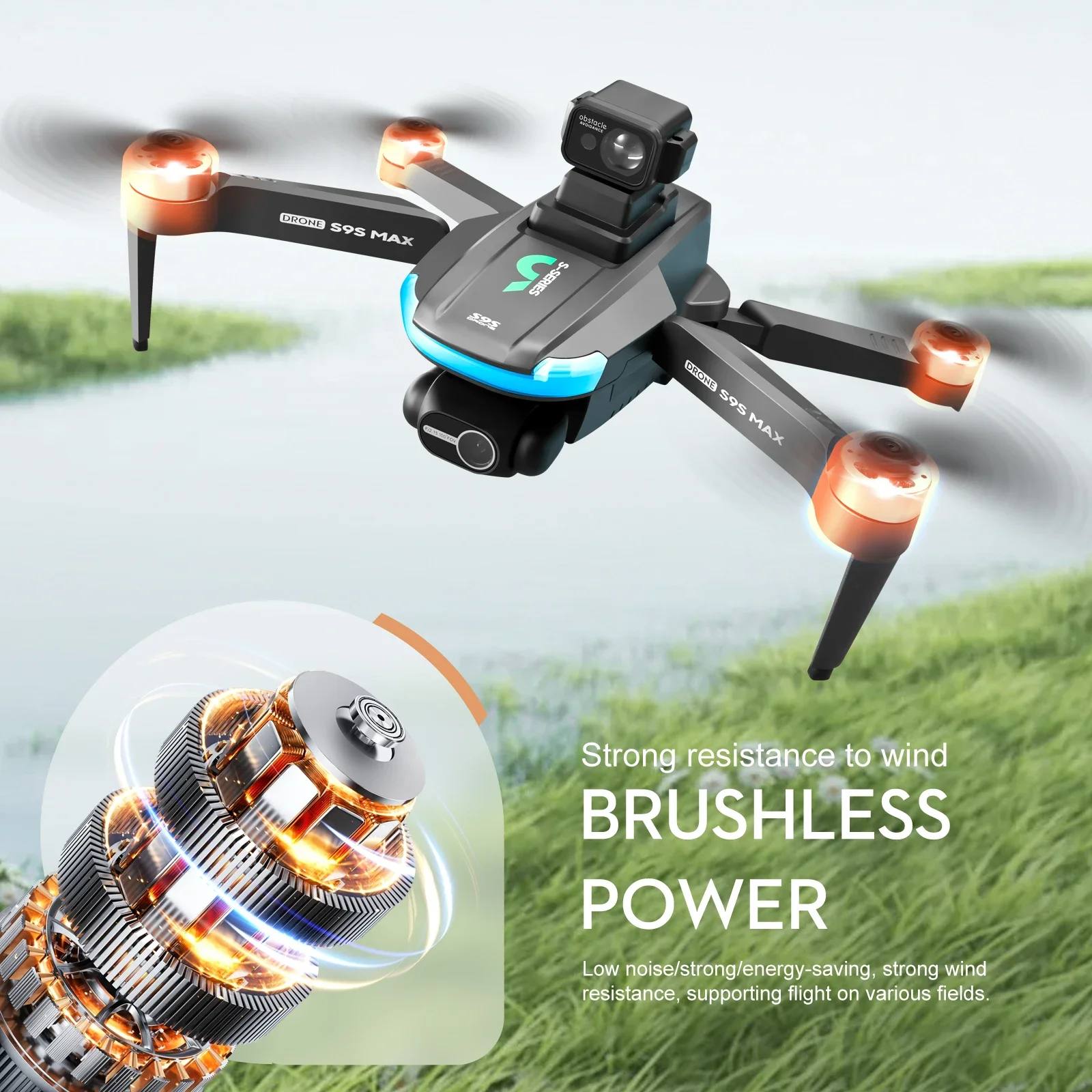 NOWOŚĆ S9S MAX MINI Drone 4K 2 – Kids Outdoor Toy Storage recenzja i cena