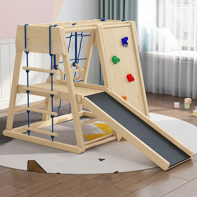Drewniana klatka do wspinaczki – Kids Outdoor Wooden Climbing Frame recenzja i cena