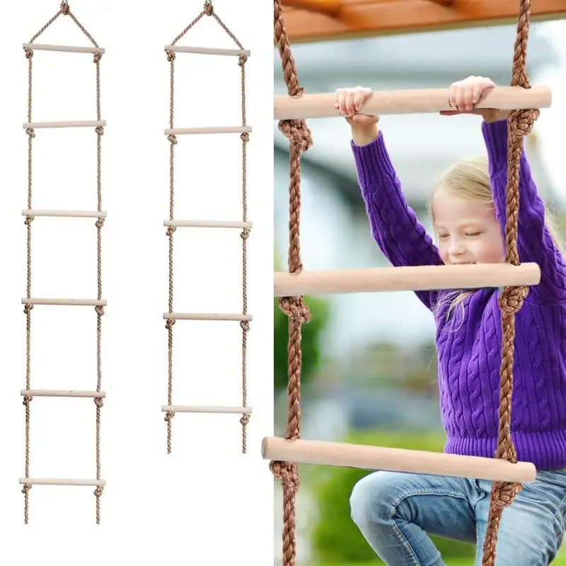 Drewniana drabina dla dzieci A – Kids Outdoor Swing recenzja i cena