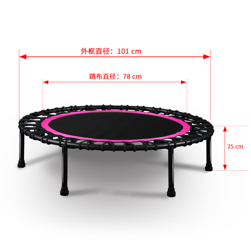 40-calowa cicha trampolina odb – Kids Indoor Outdoor Trampoline recenzja i cena