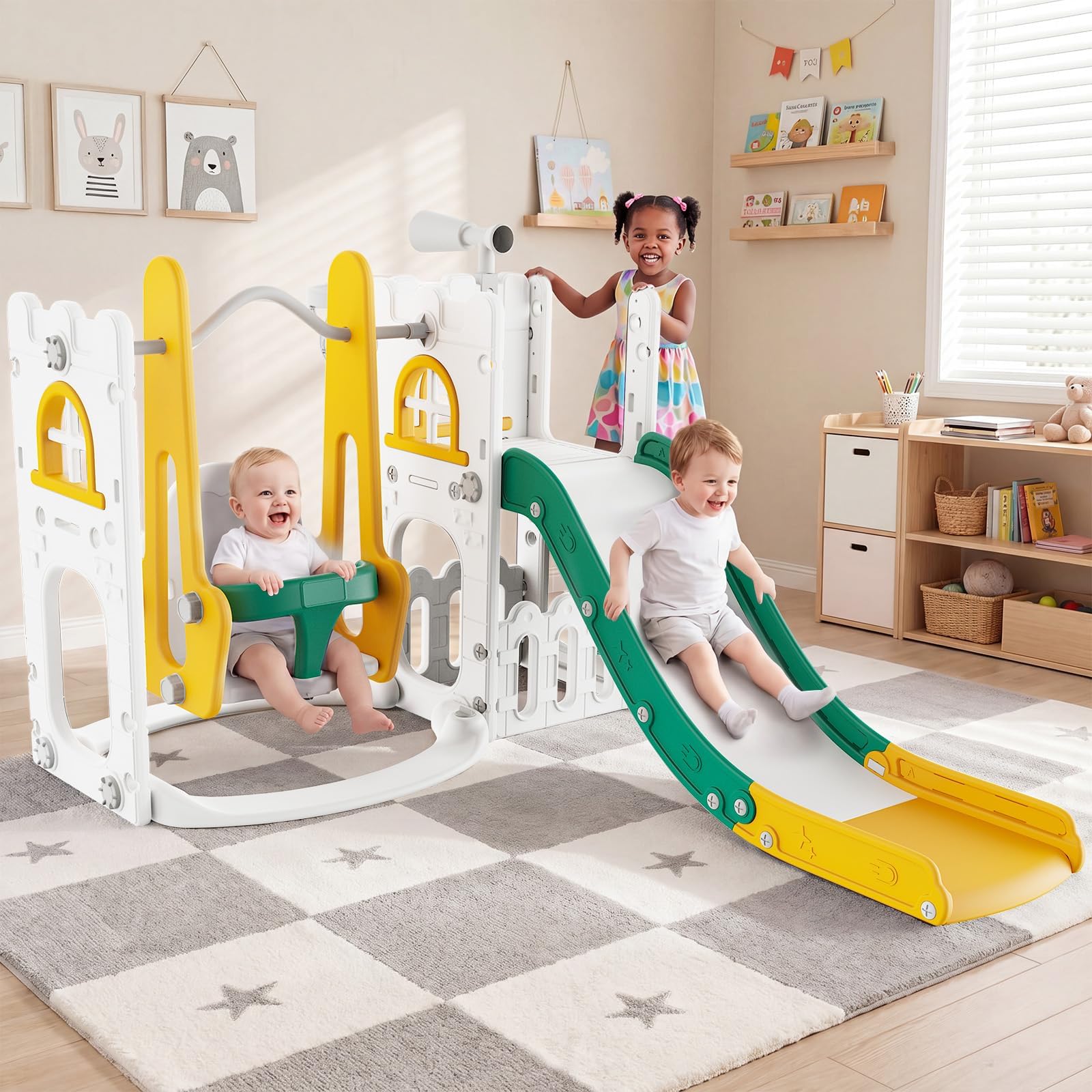 Zestaw 7 w 1 dla małych dzieci – Kids Outdoor Swing recenzja i cena