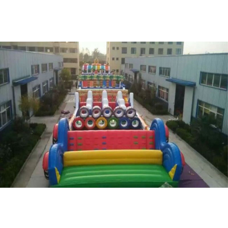 Nadmuchiwana torba przeszkód d – Kids Outdoor Obstacle Course Equipment recenzja i cena