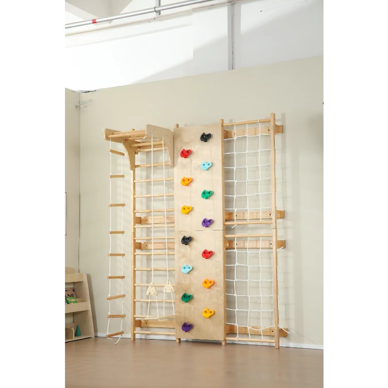 Drabinka Szwedzka Drewniana do – Kids Outdoor Wooden Climbing Frame recenzja i cena