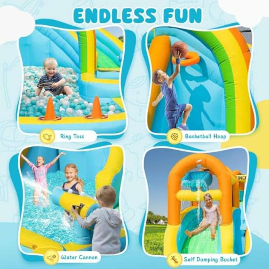 Nadmuchiwana zjeżdżalnia wodna – Kids Outdoor Ball recenzja i cena