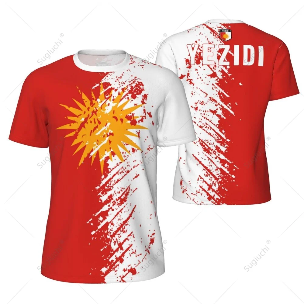 Koszulka męska YEZIDI z flagą, – Kids Outdoor Clothing recenzja i cena