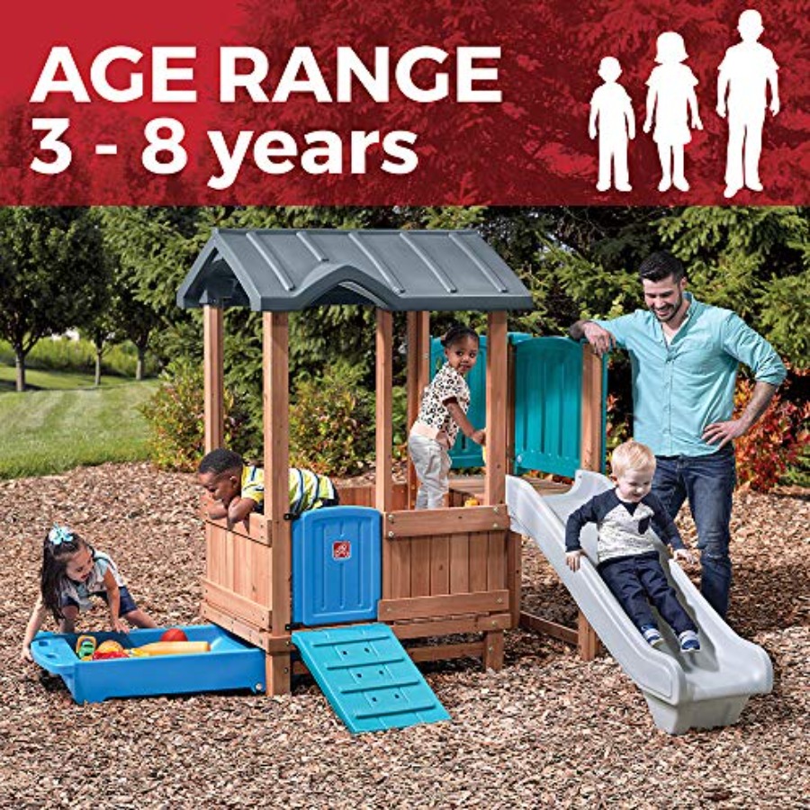 Drewniany domek do zabawy i zj – Kids Outdoor Swing recenzja i cena
