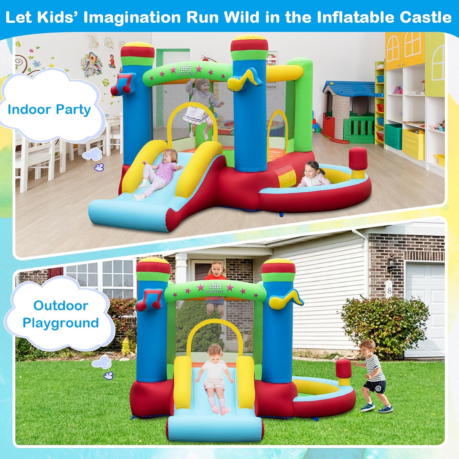 Nadmuchiwany domek do skakania – Kids Outdoor Ball recenzja i cena