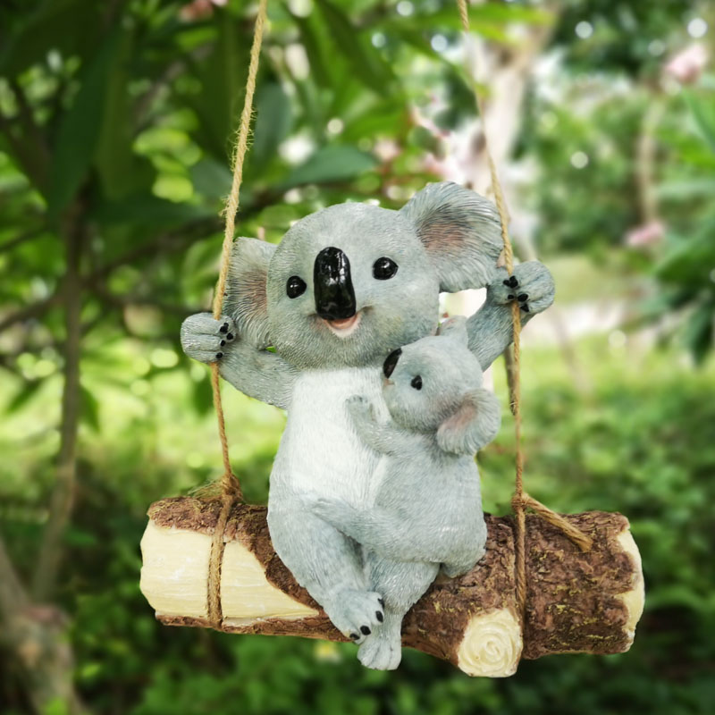 Ozdoba z żywicy przedstawiając – Kids Outdoor Swing recenzja i cena