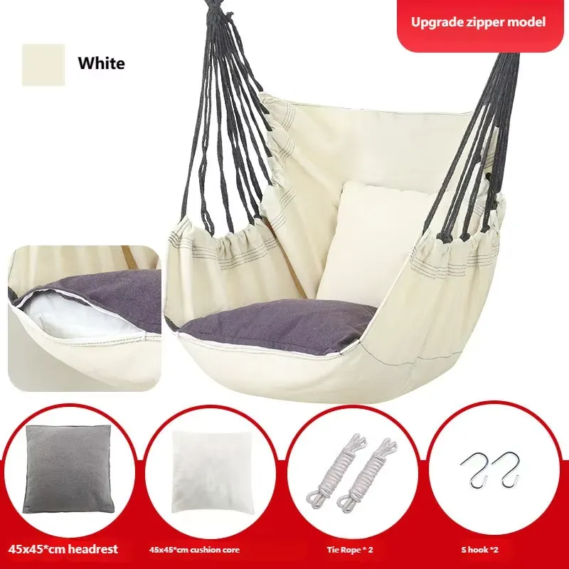 Huśtawka hamakowa z poduszką,  – Kids Outdoor Swing recenzja i cena