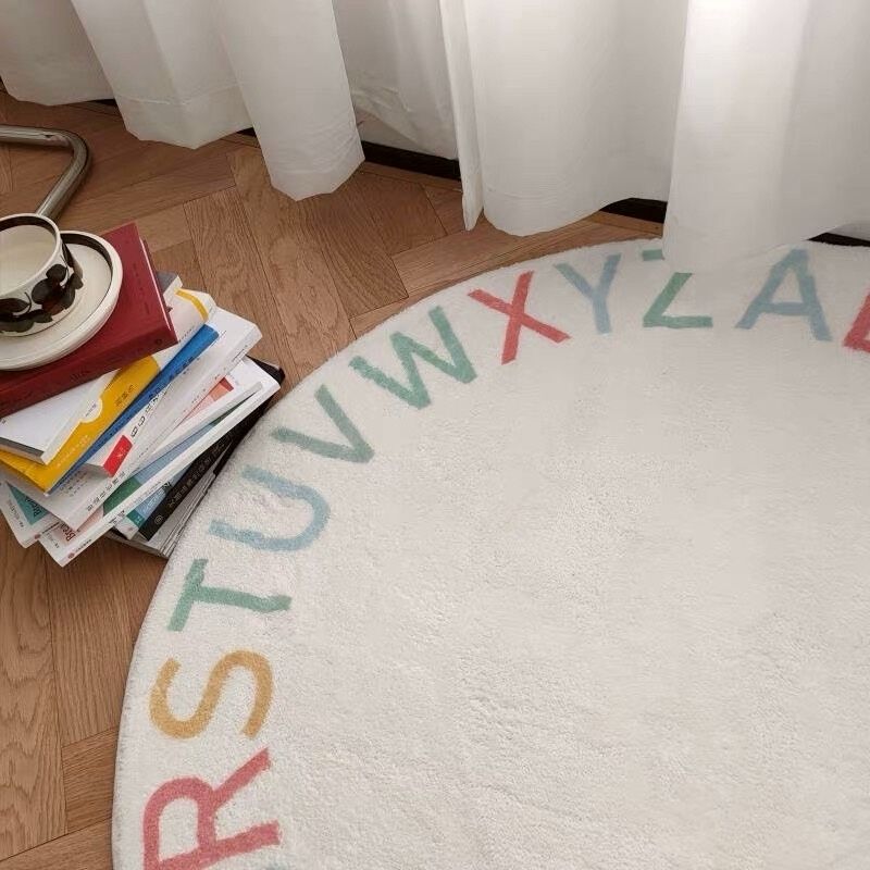 Okrągły puszysty dywan do salo – Kids Outdoor Mat recenzja i cena