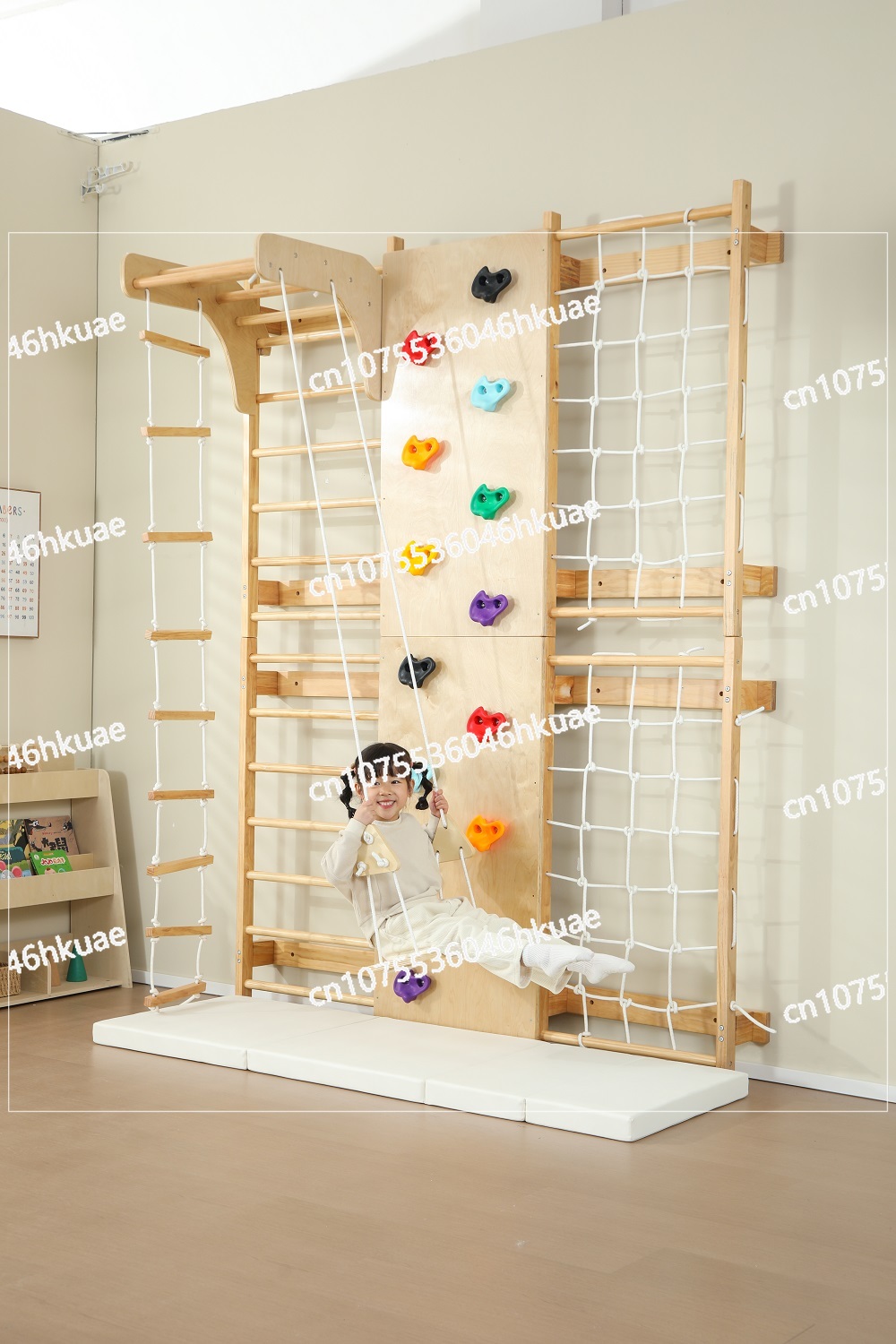 Dostępne od ręki drabinki dla  – Kids Outdoor Wooden Climbing Frame recenzja i cena
