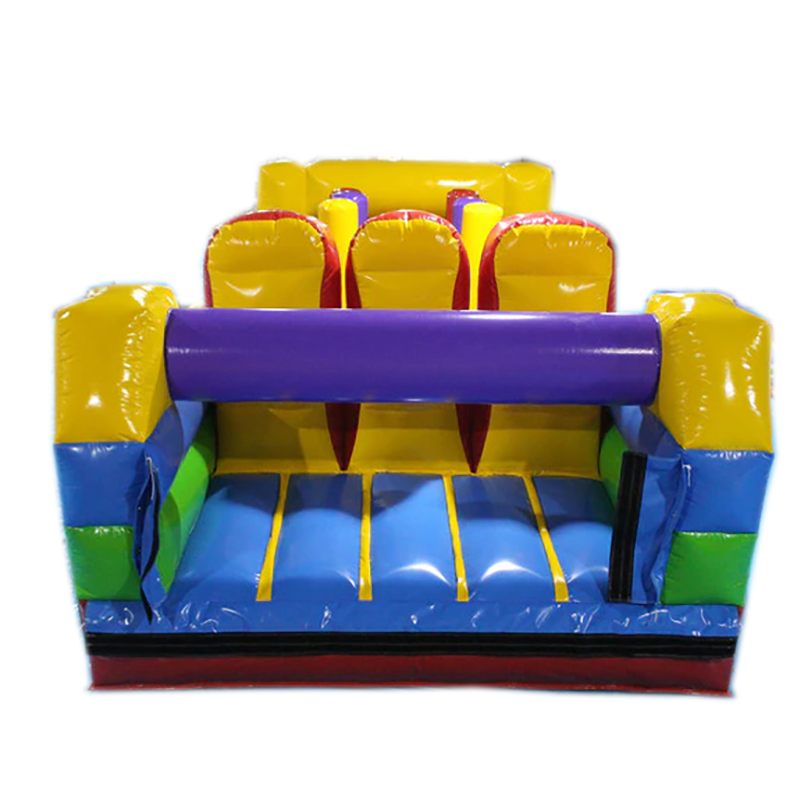 Kryty nadmuchiwany tor przeszk – Kids Outdoor Obstacle Course Equipment recenzja i cena