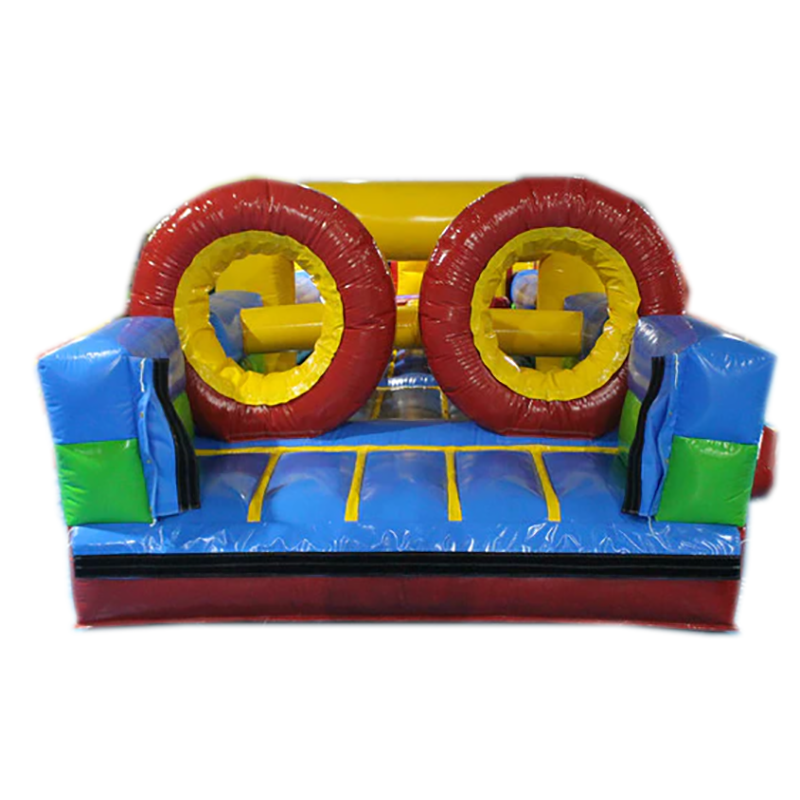 Kryty nadmuchiwany tor przeszk – Kids Outdoor Obstacle Course Equipment recenzja i cena