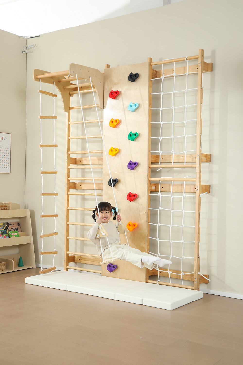 Dostępne od ręki: Drewniane dr – Kids Outdoor Wooden Climbing Frame recenzja i cena