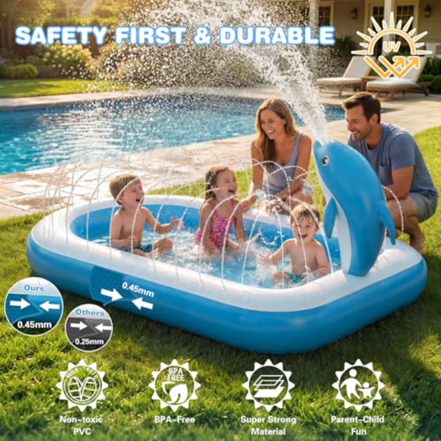 Nadmuchiwana mata do zabawy dl – Kids Outdoor Mat recenzja i cena