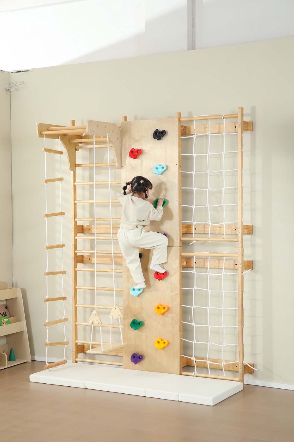 Dostępne od ręki drewniane dra – Kids Outdoor Wooden Climbing Frame recenzja i cena